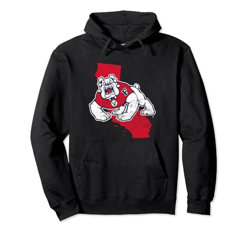 Fresno State University Bulldogs Shape Pullover Hoodie
