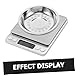 VICASKY 4pcs Balance Scale Tray Accurate Jewelry Weighing Trays Nonmagnetic Stainless Steel Scale Pans for Lab Industrial