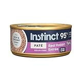 Instinct Original Grain Free Real Rabbit Recipe Natural Wet Canned Cat Food by Nature's Variety, 5.5 oz. Cans (Case of 12)
