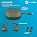 JLab Go Sport+ Wireless Workout Earbuds Featuring C3 Clear Calling, Secure Earhook Sport Design, 35+ Hour Bluetooth Playtime, and 3 EQ Sound Settings (Green)