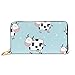 Produktbild JHGFG Mode Handtasche Reißverschluss Brieftasche Gekritzel Cartoon Kühe Muster Telefon Kupplung Geldbörse Abendkupplung Blockieren Leder Brieftasche Multi Card Organizer