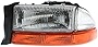 CarLights360: For Dodge Durango Headlight Assembly 1998 99 00 01 02 2003 Driver Side w/Bulbs CAPA Certified CH2502122