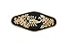 TrendyFashionJewelry Men Western Cowboys Fashion Black Color Belt Buckle Metal Gold Scorpion Filigree Heavy Texas, Silver + Black + Gold, One Size (tfj1)