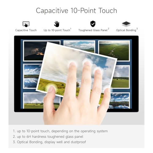Image of waveshare 10.1inch Capacitive Touch Display Compatible with Raspberry Pi 5 /4B /3B+ /3A+, CM3 /3+ /4*, 1280x800, IPS, DSI Interface