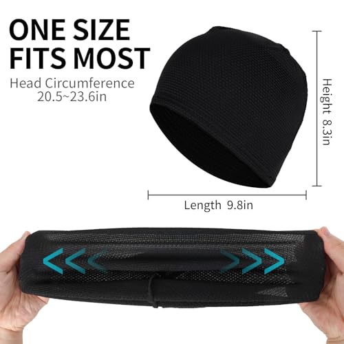 3-Pack de Gorras Frescas Unisex, Nylon Suave y Transpirable miniatura 6