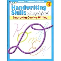 Hand Writing Skills Simplified: Improving Cursive Writing Level D 1571102280 Book Cover