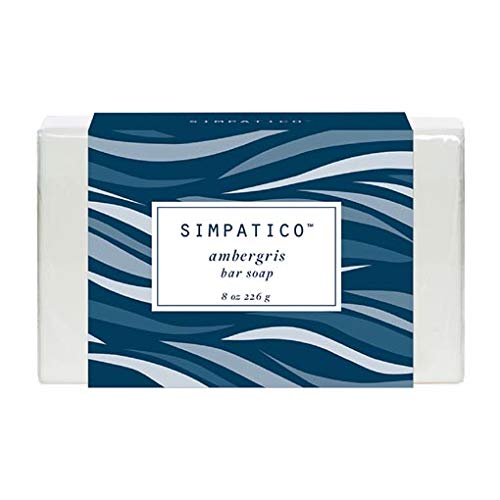 Simpatico Shea Butter Bar Soap 8 Oz. - Ambergris 72