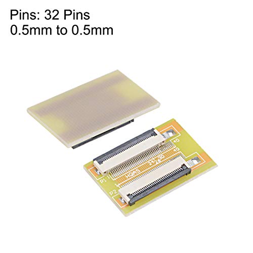 Adaptador de extensión conector 32 pines uxcell 0.5mm miniatura 2