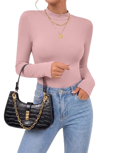 Image of OPOIPIN Women's Long Sleeve Basic Bodysuit