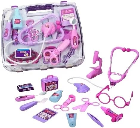 YSAMAXKids Doctor Set, Educational And Entertaining, Portable And Convenient, Imaginative Wonders, Play And Learn, Ideas For Little Ones, Purple