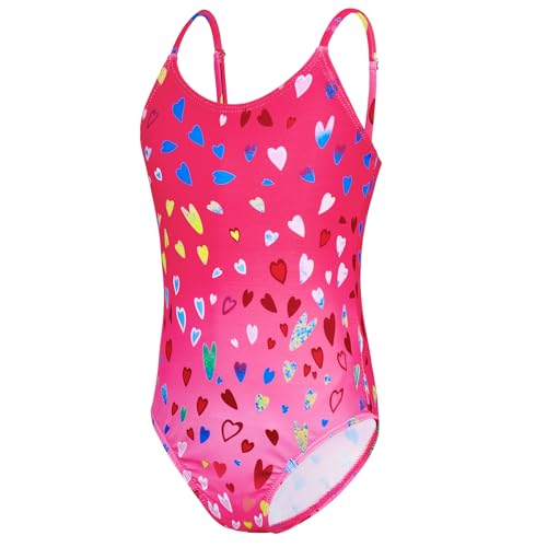 Image of Zando Girls Bathing Suit Size 2-10 Years - Cute Toddler Swimsuit Girl Adjustable One Piece Swimwear for Summer Beach Wear