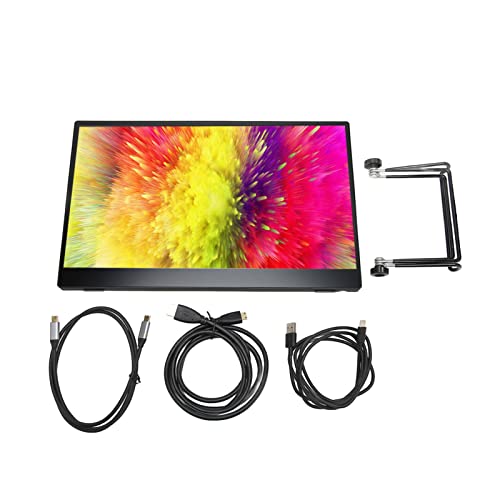Tragbarer Monitor, 15,6 Zoll 1080P FHD Laptop-Monitor HDR IPS USB C HDMI Computer-Display Zweiter Externer Monitor für Laptop, Augenpflege Externer Bildschirm für Gaming – Bild 6