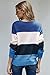 Necooer Womens Sweaters Pullover Casual Long Sleeve Winter Sweatshirt Loose Knitted Jumper Tops (Small, A-Blue, s)