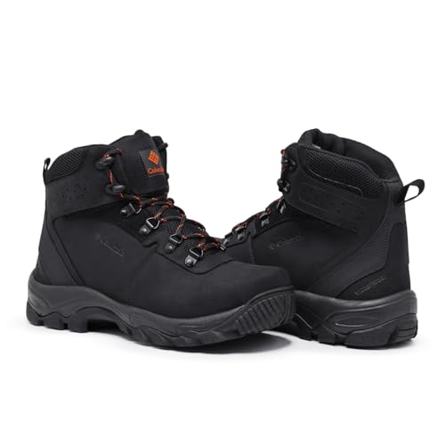 Bota Coturno Masculino Columbia Couro Premmium Waterproof Tamanho:42;Cor:PRETO