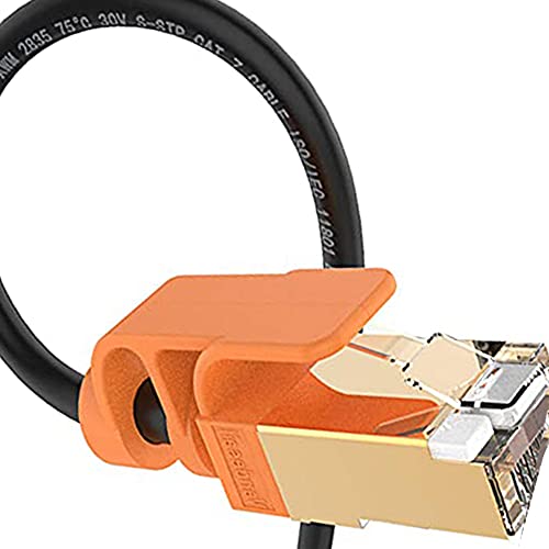 Ethernet Cable 3FT CAT7 VANDESAIL 5Pack Strengthened Premium Patch Cable RJ45 Shielded SSTP LAN Network Cord Gold Lead for Switch/Router/Modem/Patch Panel