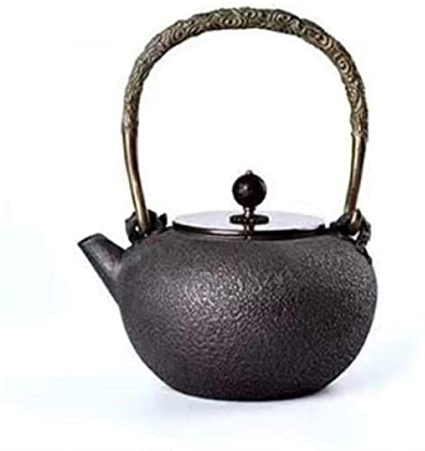 Tetera de hierro fundido, tetera japonesa, tetera moderna de hierro fundido - Imagen 4