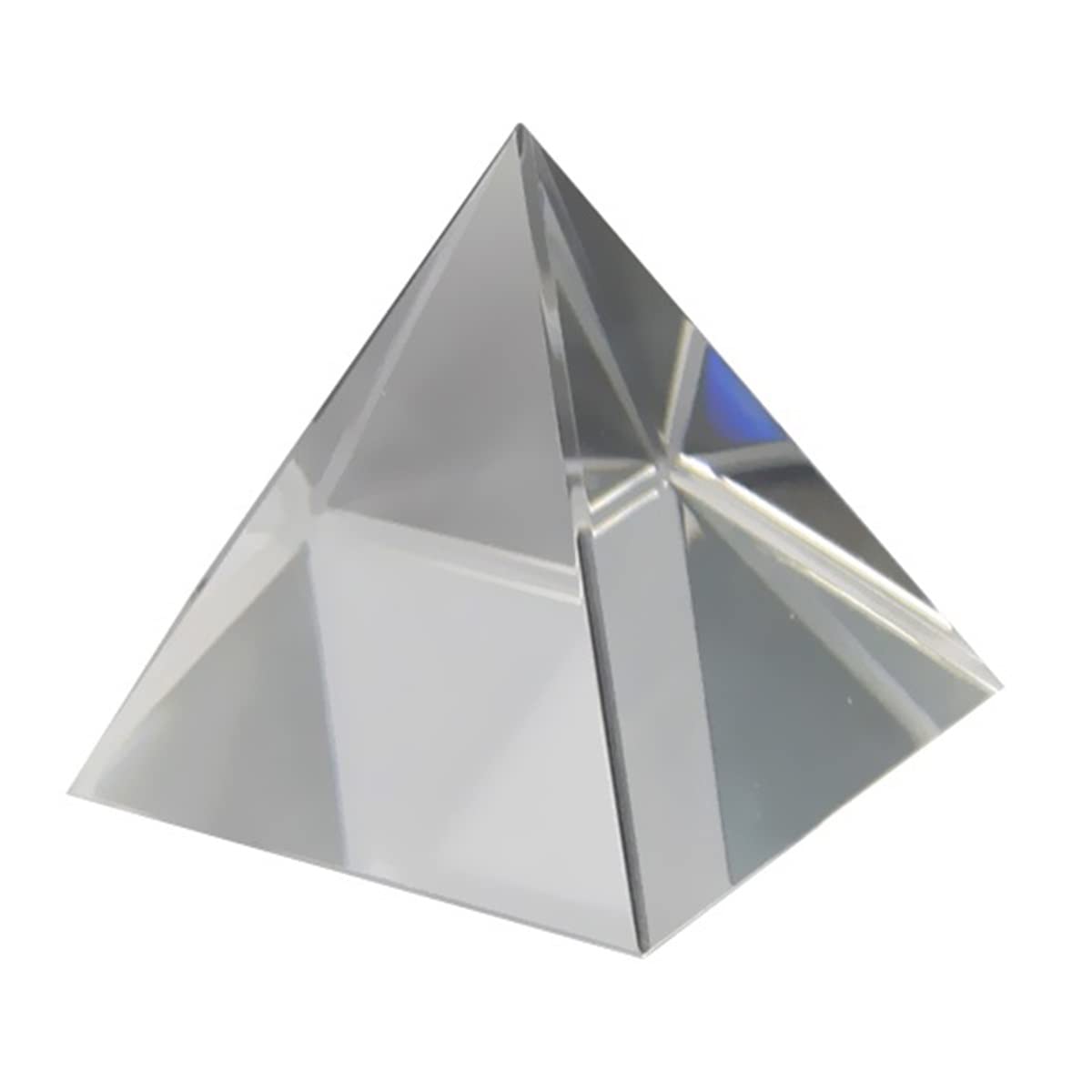 Prismes et kaléidoscopes Prisme Optique 50mm Triangle de Cristal Science décoration de la Maison Kits d'optique de Salle de Classe Scientifique