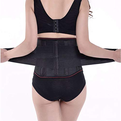 ZFF Respirable Soporte Lumbar Cinturón Inferior Atrás Apoyo con Retirable...