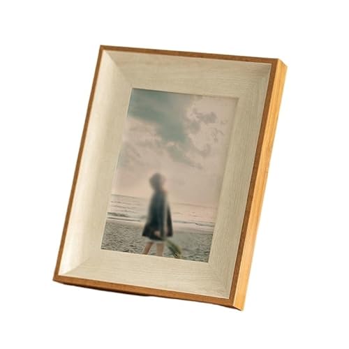 MOBYGKFY Retro Photo Frame Table Art Wall Can Be Placed Horizontally