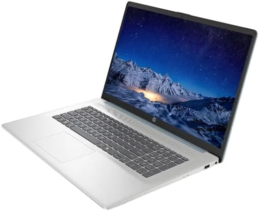 HP 17.3" Touchscreen Business Laptop Computer, 16GB RAM 256GB SSD, 12-Core Intel Core Ultra 7 255U, Windows 11, Fingerprint Reader, Backlit Keyboard, SageNova Earphones, Moonlight Blue image 4