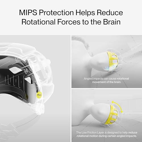 Image of AURA Smart E-Bike Helmet with MIPS Safety, NTA-8776 Certified for 28mph, Integrated 500 Lumen LED Lights, Crash Detection, Turn Signals and Automatic Brake Light