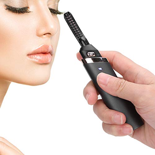 Rizador De Pestañas Para Proteger La Piel,rizador De Pestañas Termico, Rizador De Pestañas Eléctrico Con Forma De Calentamiento De Tamaño Pequeño, Calentamiento Rápido Y Long Lasting