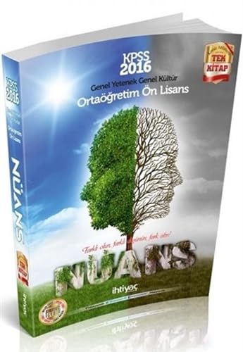 2016 KPSS Genel Yetenek Genel Kültür Ortaöğretim Ön Lisans Nüans Konu Anlatımlı