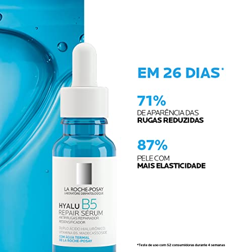 La Roche-Posay Hyalu B5 Sérum Antirrugas, Reparador Redensificador, Rugas e linhas finas, Ácido Hial