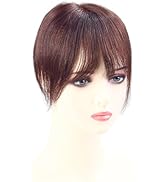 Amazon.co.jp: HIYE 人毛100% 部分ウィッグ 頭頂部 女性 超軽量 薄地