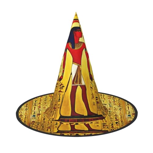 NBAGHPQ Sombrero de fiesta de carnaval con estampado de la serie de la tribu del antiguo Egipto para adultos, accesorio para cosplay, accesorios de vacaciones, suministros para la casa