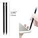 100 Pieces 5.91 Inches Professional Nylon Spudgers Open Pry Bar for Repairing Laptop iPhone iPad Smartphone PC Black Stick Prying Tools
