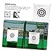 Parliky 1pc Foldable Golf Hitting Cloth Net for Practice Canvas Chipping Target for Backyard Training Easy to Install Portable Storage Bag Included