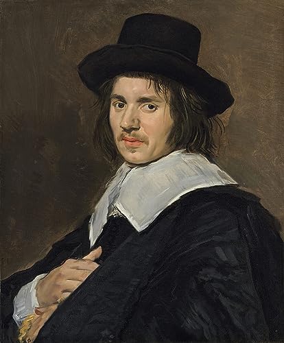 Peinture murale Frans Hals de qualité premium - Toile abstraite PSVDCTOO 60x90cm
