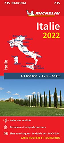Italie 735 - Carte Nationale 2022