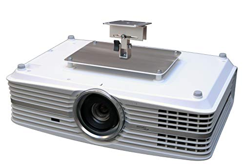 PCMD, LLC. Projector Ceiling Mount Compatible with Optoma UHD550X UHD60 UHD65 UHZ65 UHZ65LV with Lateral Shift Coupling (5-Inch Extension)
