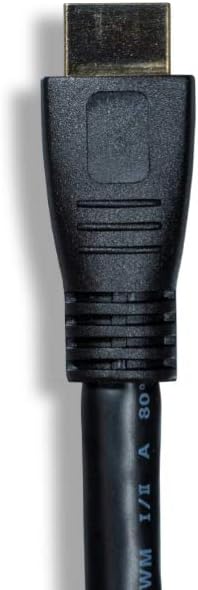 Cablelera HDMI Male/Female with Ethernet, 25' 24AWG, Black Color (ZC55A2MF-25)