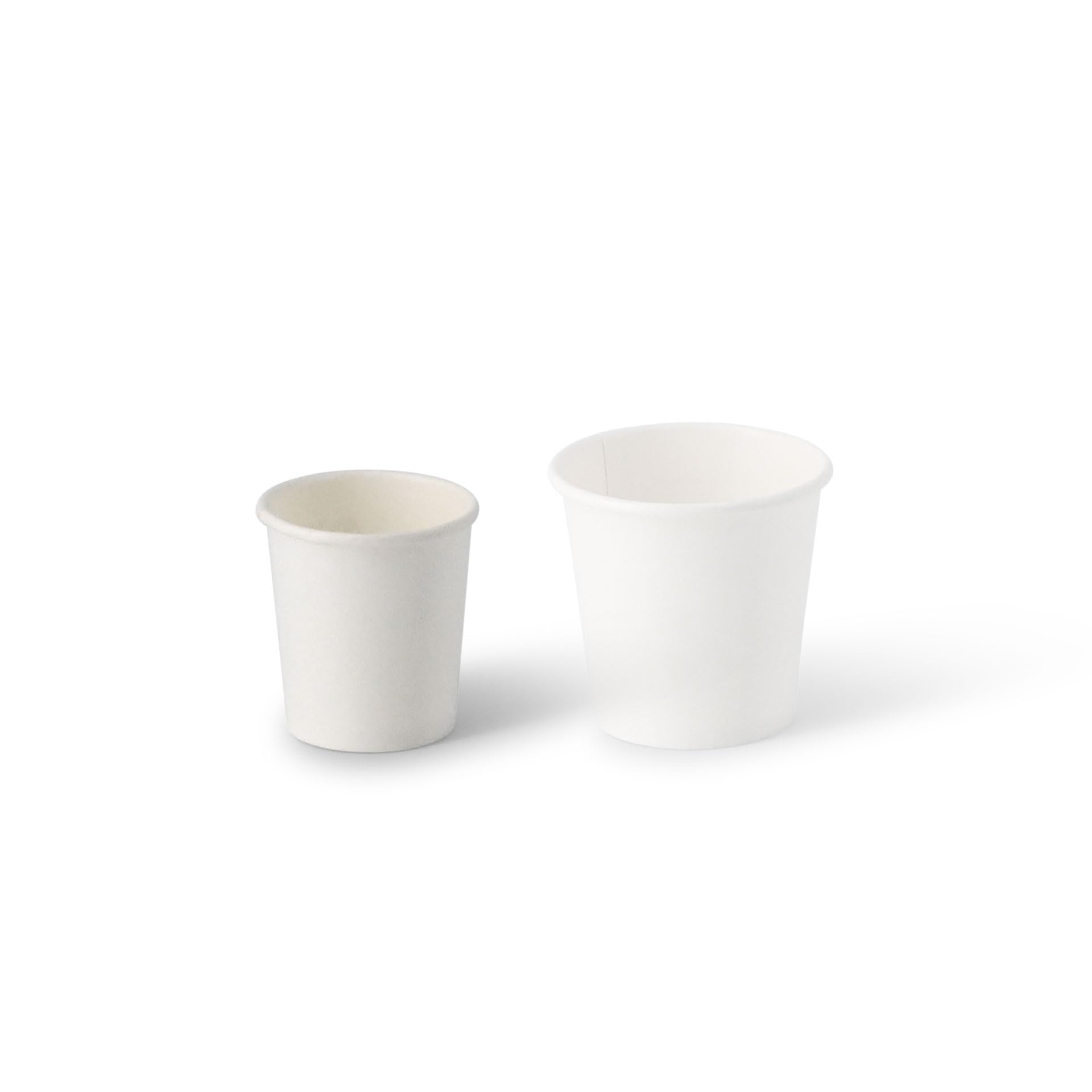 BIOZOYG bicchierini da shot in carta 6480 pezzi 20 ml bianco - bicchieri di carta rivestiti accessori per feste usa e getta fiere eventi degustazioni - alternativa ai bicchieri di plastica