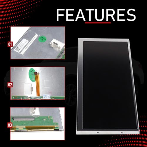 Image of 8.8 Inches LCD Display Screen Compatible with BMW X3 F25 X4 F26 | Compatible With 2009-2017 BMW X3 F25 2013-2018 X4 F26, NBT EVO NAV Screen, In Dash LCD Screen, Replaces LQ088K5RZ01 4300345W