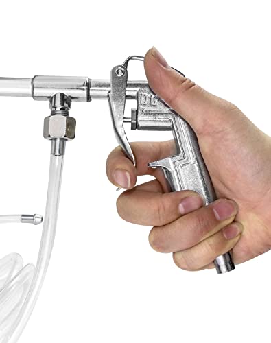 Image of QWORK Spray Gun, Aluminum Pneumatic Air Engine Cleaning Washer Gun Kit Tool, 1 /4 inch