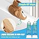 Miioto Socken Stopp Anti Rutsch Set, Sock Stop, Sock Stop Creme, Sockenstopper Flüssig, Antirutsch Kleber für Socken, Antirutsch für Socken, 50ml*2