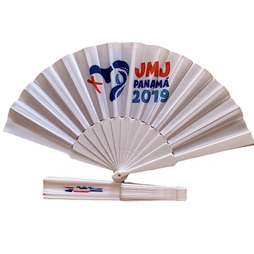 REEG Logotipo personalizado Foto de boda Ventilador de plástico Regalos de fiesta de cumpleaños, ventilador plegable de plástico personalizado con impresión de logotipo publicitario para promoción o