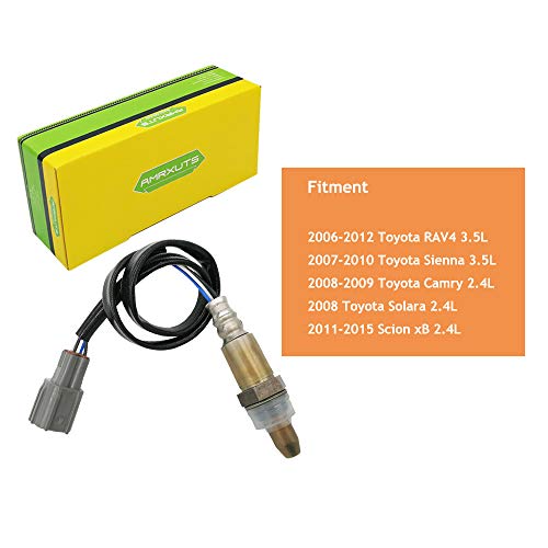 Amrxuts 234-9049 Upstream Air Fuel Ratio Oxygen Sensor for Toyota 2006-2012 Rav4 2007-2010 Sienna 3.5L 2003-2011 Camry 2004-2008 Solara 2008-2015 for Scion Xb 2.4L for Lexus ES350 3.5L 89467-06070