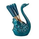 Fourchette à dessert: en matériau, à plier , ne vous inquiétez pas non plus de la casse, support de fourchette à dessert en céramique