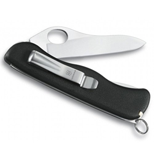 Canivete Victorinox Sentinel One Hand Clip, Preto, 5 funções