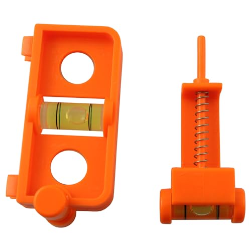 LQ Industrial 1 Set Archery Leveler Red Tool Balancer with Leveling Bubble Leveler Kit for Compound Bow Archery Tuning and String Leveling Installation for Archery Enthusiasts