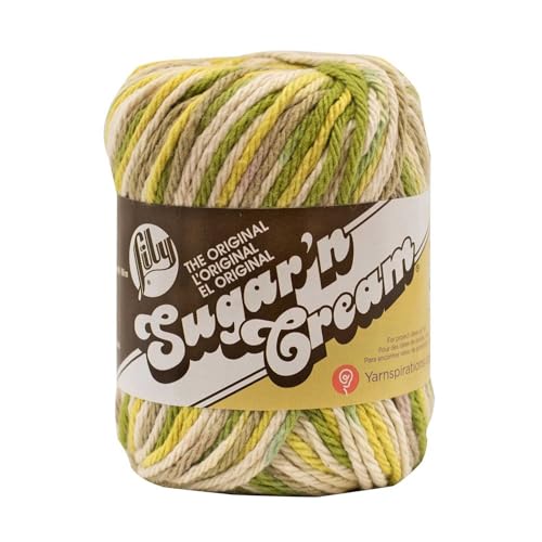 Lily Sugar 'N Cream The Original Ombre Yarn, 2oz,...