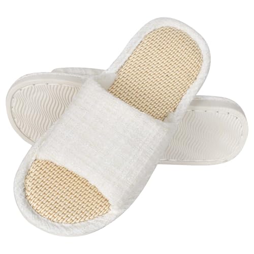 Zimoer Zapatillas de Estar Hombre Mujer Antideslizantes Pantuflas por Casa Super Suaves Pantuflas de Invitados Interior De Secado Rápido Slippers Primavera Verano Pantuflas de Hotel Spa