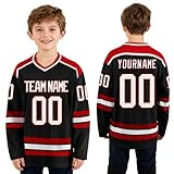 【 Bien Plus qu’un Maillot, un Cadeau Cœur 】Cadeau idéal pour un amateur de hockey, un proche ou un coéquipier, ce maillot personnalisé transmet bien plus qu’un simple message : il incarne l’amour, l’amitié ou la solidarité. Offrez-le pour un anniversaire, une fête des pères/mères, un mariage ou une graduation — il deviendra un souvenir précieux, porteur d’émotions et de fierté partagée.