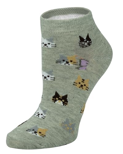 Image of Gelante 12-Pair Women's Ankle Socks, Colorful Comfortable Lightweight Breathable Athletic