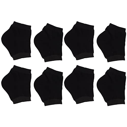 FOMIYES Silicone Heel Socks for Women Men Moisturizing Cracked Heel Socks Elastic Foot Sleeves